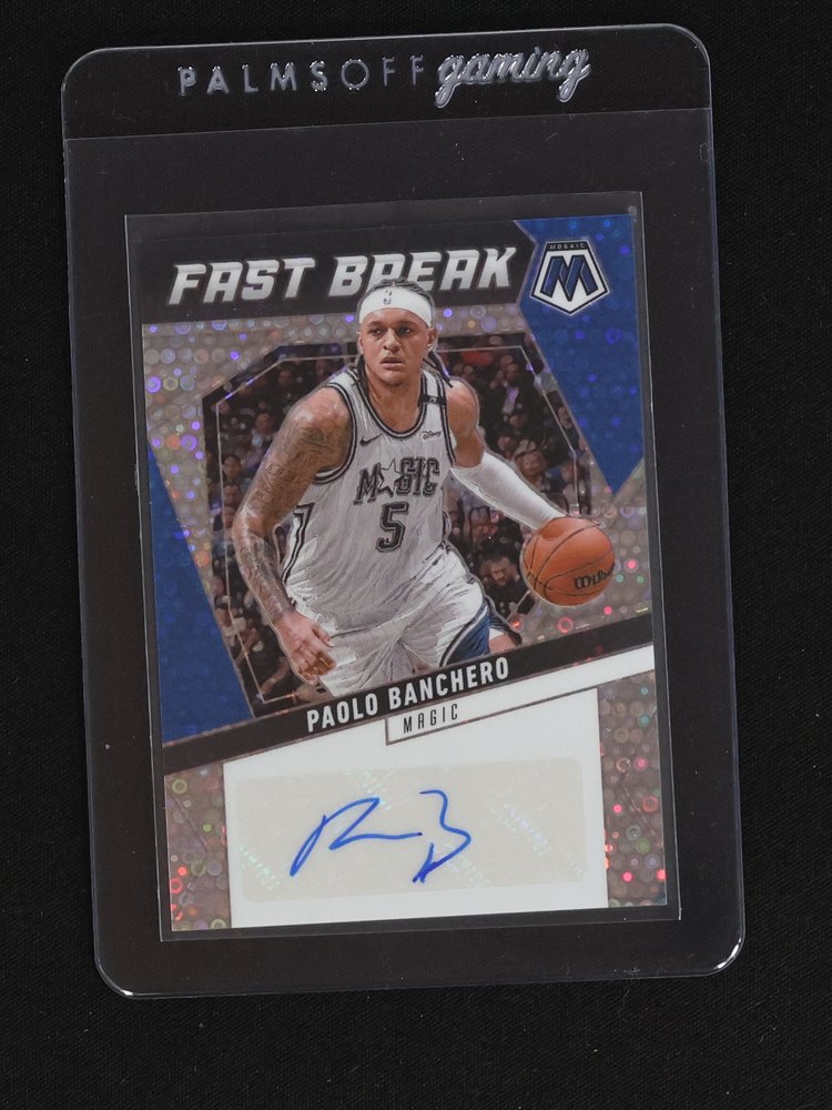 2024-25 Panini Mosaic Fast Break #AFB-PLO Paolo Banchero — front