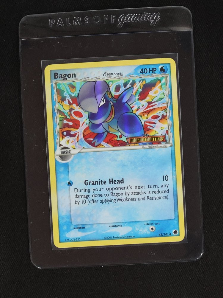 2006 Pokemon EX Dragon Frontiers #43 Bagon — front