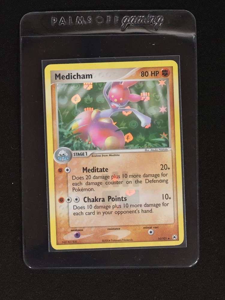 2004 Pokémon EX Hidden Legends #10 Medicham — front