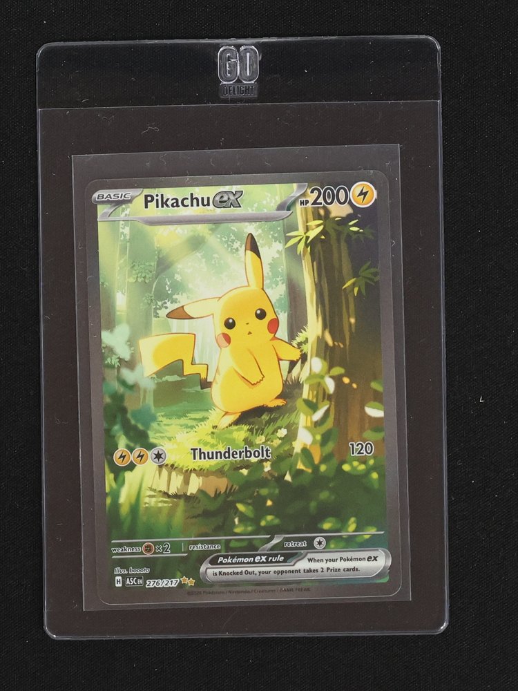 2026 Pokémon Ascended Heroes #276 Pikachu ex — front