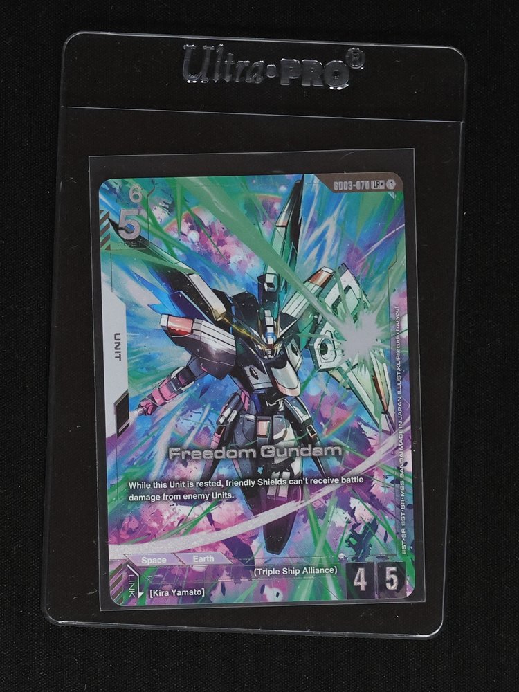 Freedom Gundam GD03-070 LR+ Steel Requiem — front