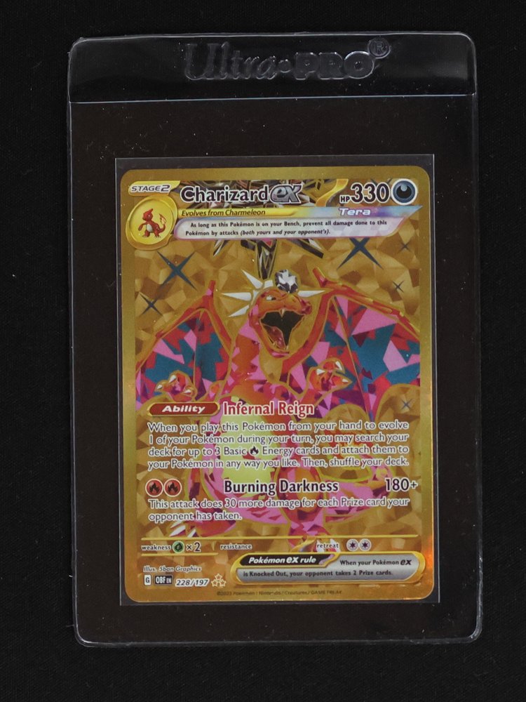 2023 Pokémon SV Obsidian Flames #228 Charizard ex — front