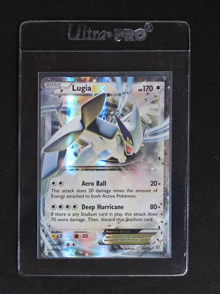 2015 Pokémon #68 Lugia EX — front