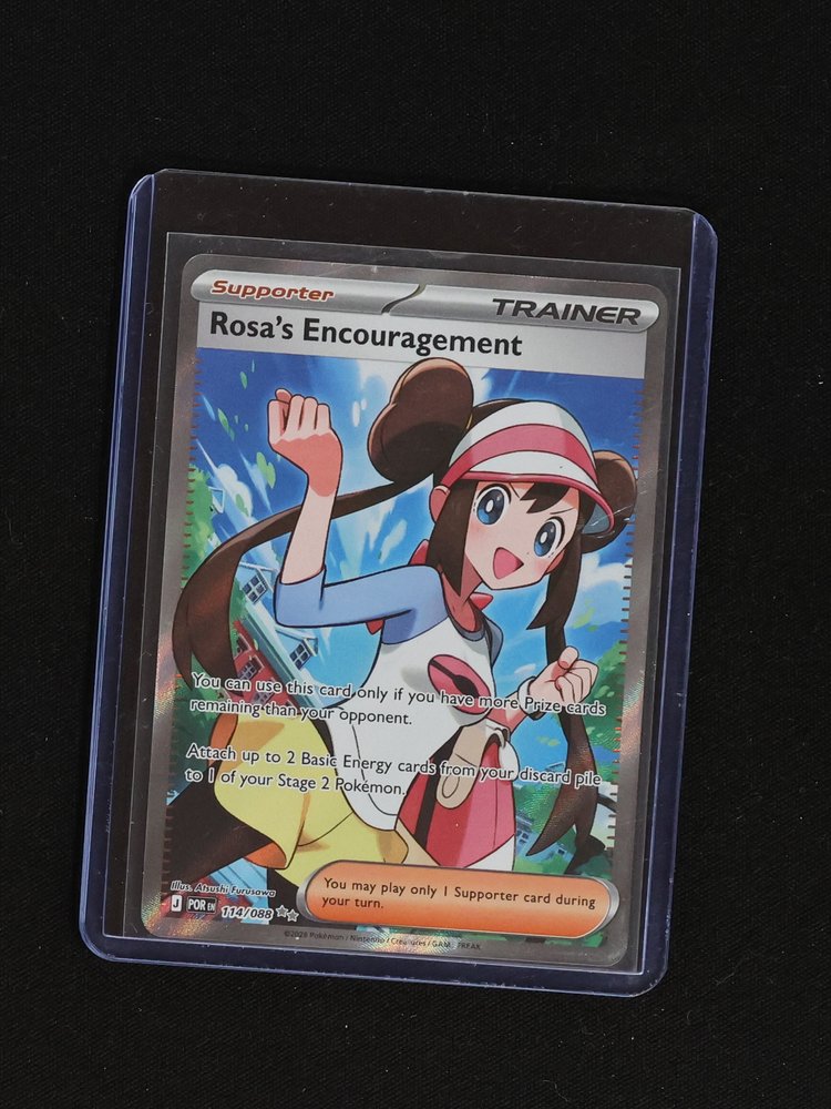 2020 Pokémon Perfect Order #114 Rosa's Encouragement — front