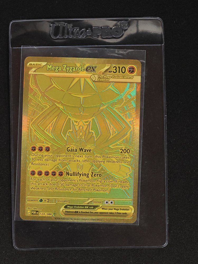 2026 Pokémon Perfect Order #124 Mega Zygarde EX — front