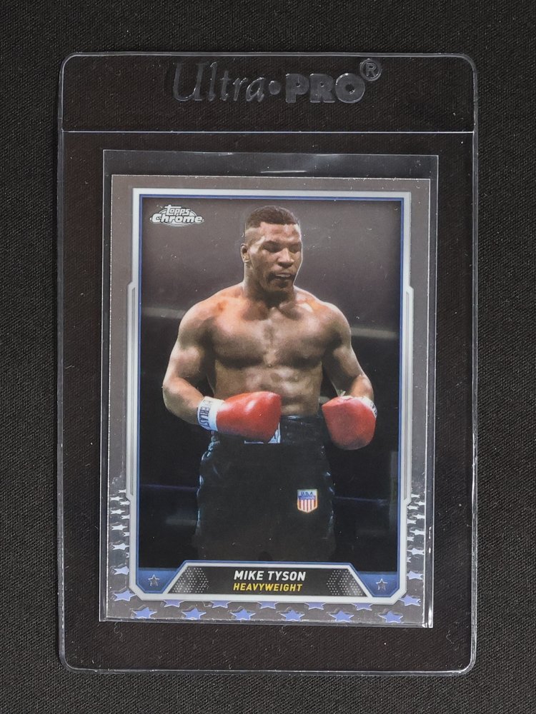 2024 Topps Chrome #35 Mike Tyson — front