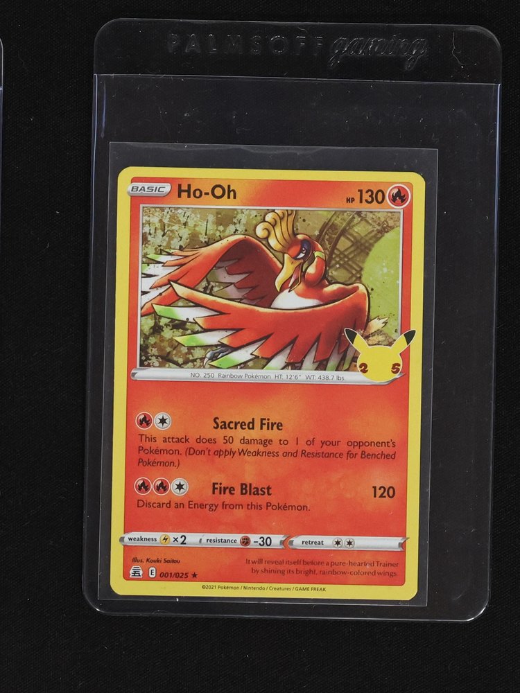 2021 Pokemon Celebrations #001 Ho-Oh — front