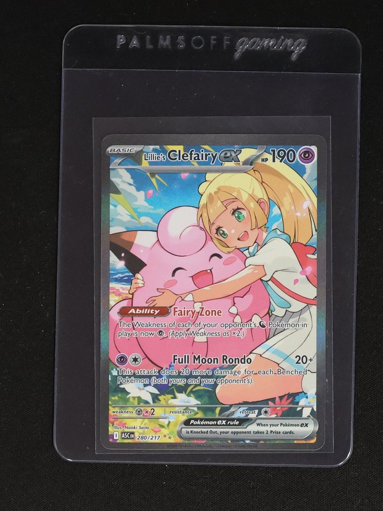 2023 Pokémon Ascended Heroes #280 Lillie's Clefairy ex — front