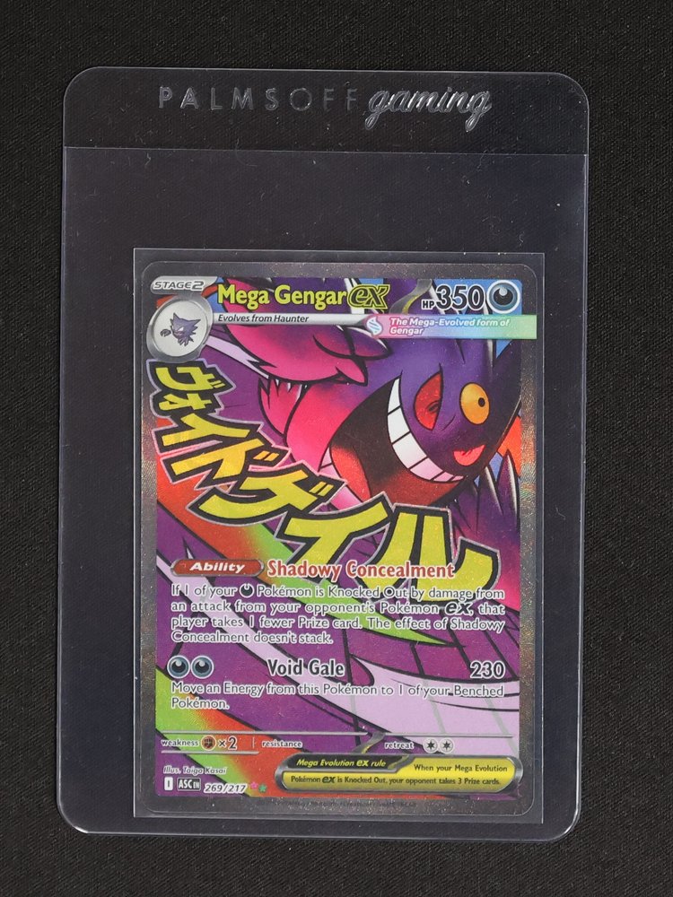 2025 Pokémon Ascended Heroes #269 Mega Gengar EX — front