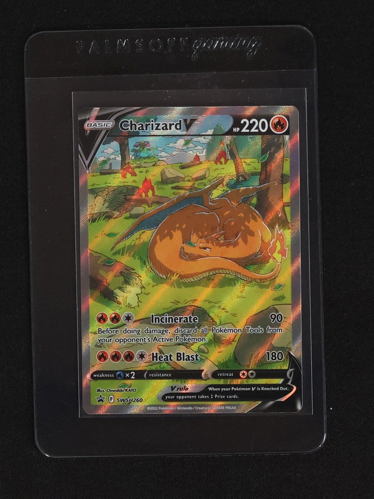 2022 Pokémon TCG SWSH260 Charizard V — front