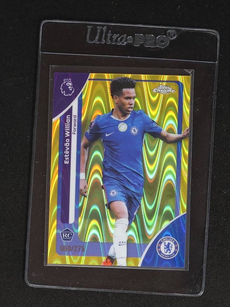 2026 Topps Chrome Premier League #68 Estêvão Willian — front