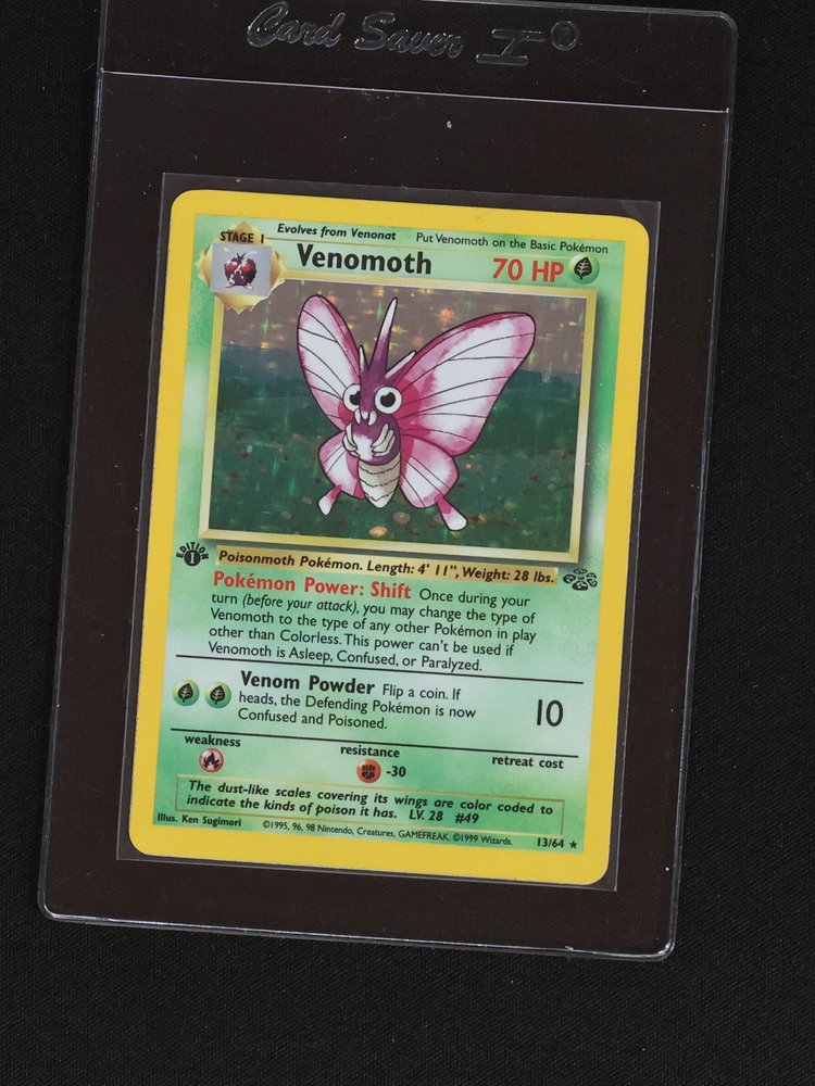 1999 Pokémon Jungle #13 Venomoth — front