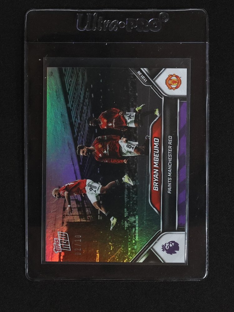 2025-26 Premier League Topps NOW #108 Bryan Mbeumo Manchester United — front