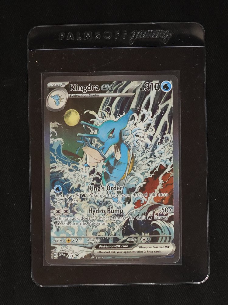 2023 Pokémon Scarlet & Violet Promo #131 Kingdra ex — front