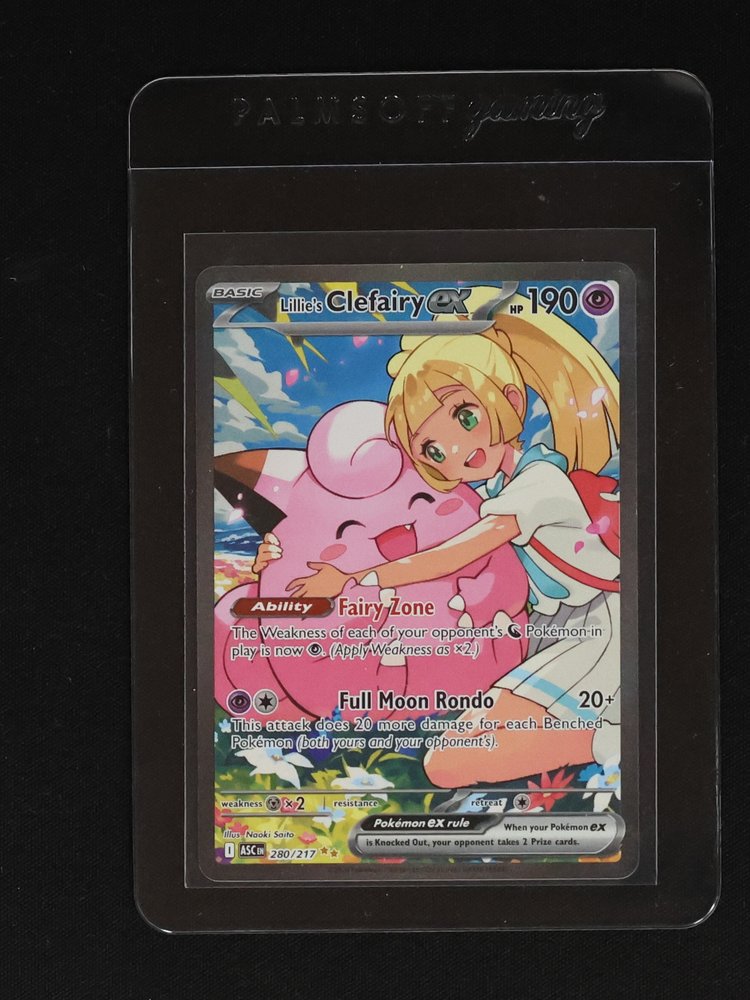 2026 Pokémon #280 Lillie's Clefairy ex — front