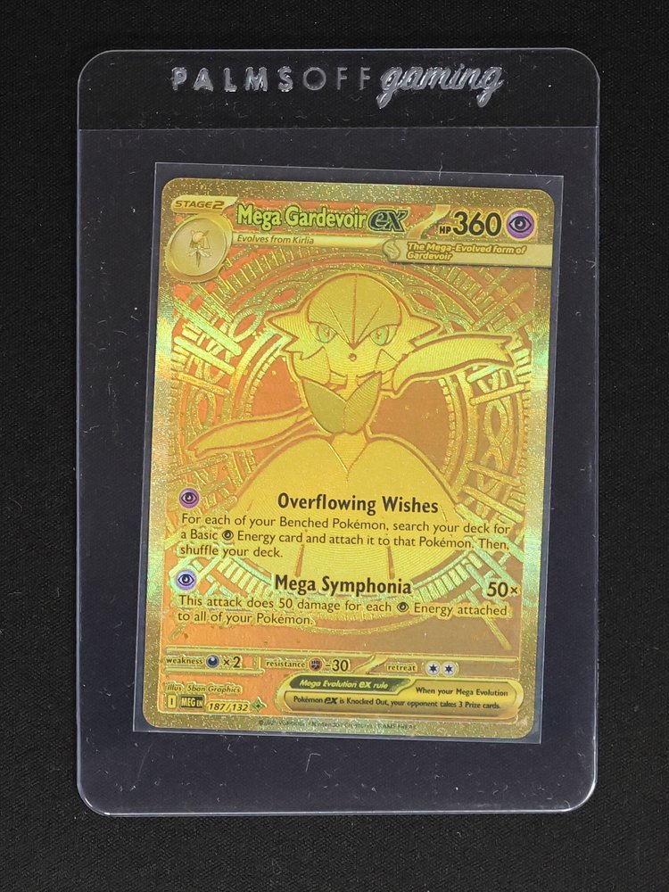 Pokemon Mega Evolution #187/132 Mega Gardevoir ex — front