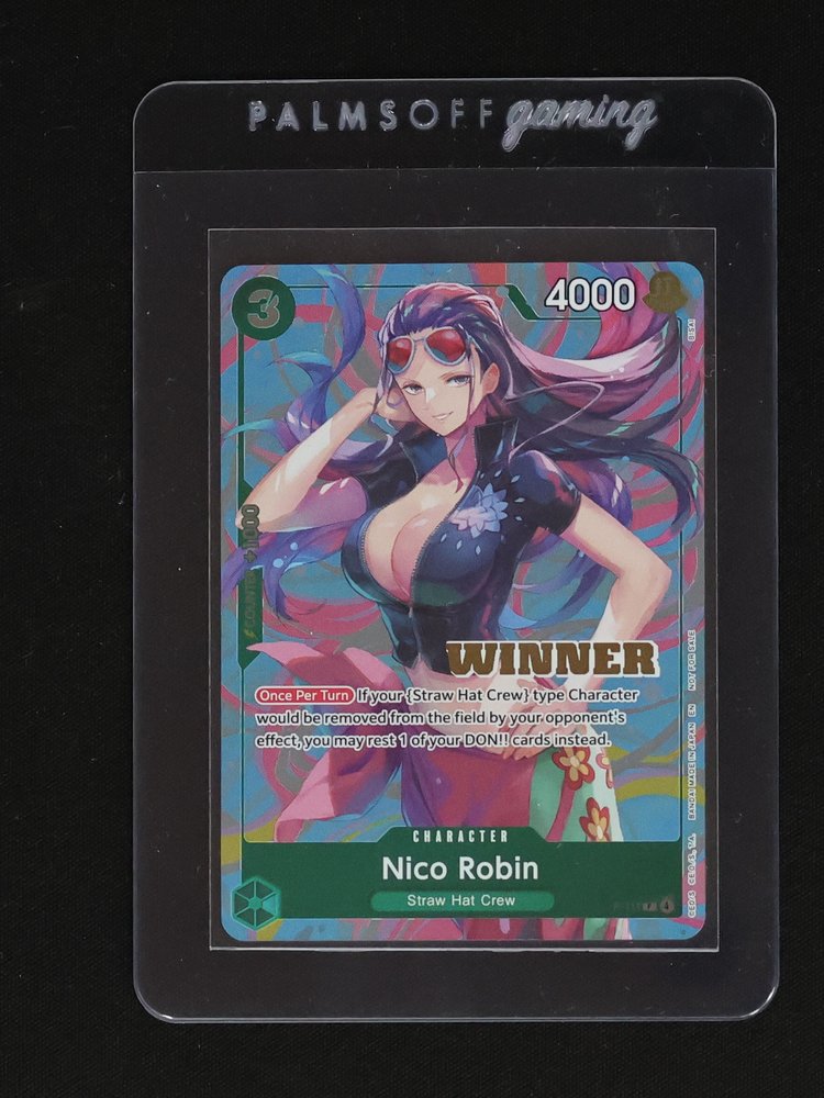 One Piece Heroines Battle Winner Pack P-111 Nico Robin — front