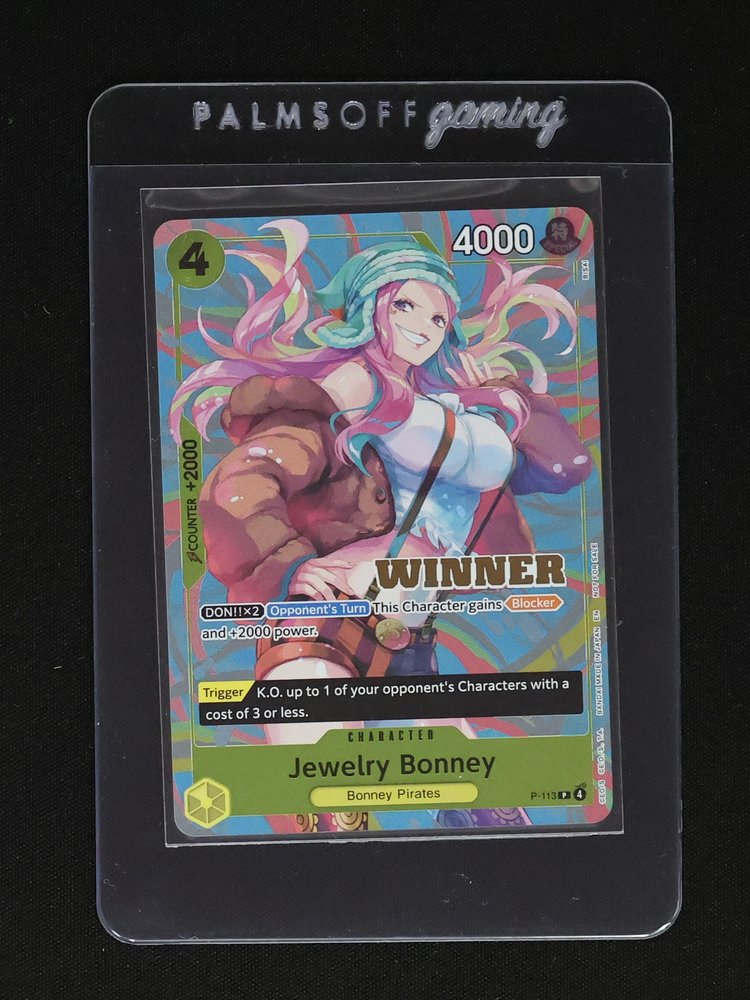 One Piece Heroines Battle Winner Pack P-113 Jewelry Bonney — front