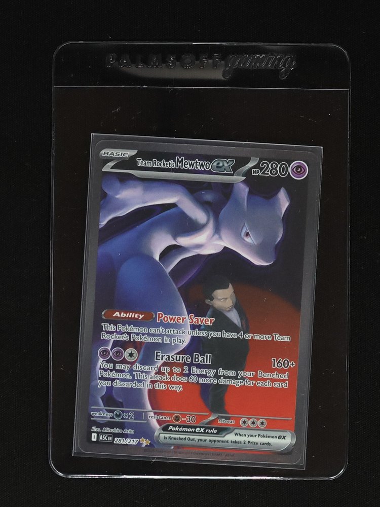 2026 Pokémon Team Rocket's Mewtwo EX #281 Ascended Heroes — front