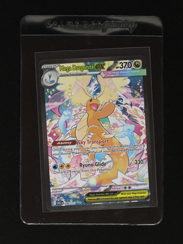 2023 Pokémon TCG Ascended Heroes #290 Mega Dragonite EX — front
