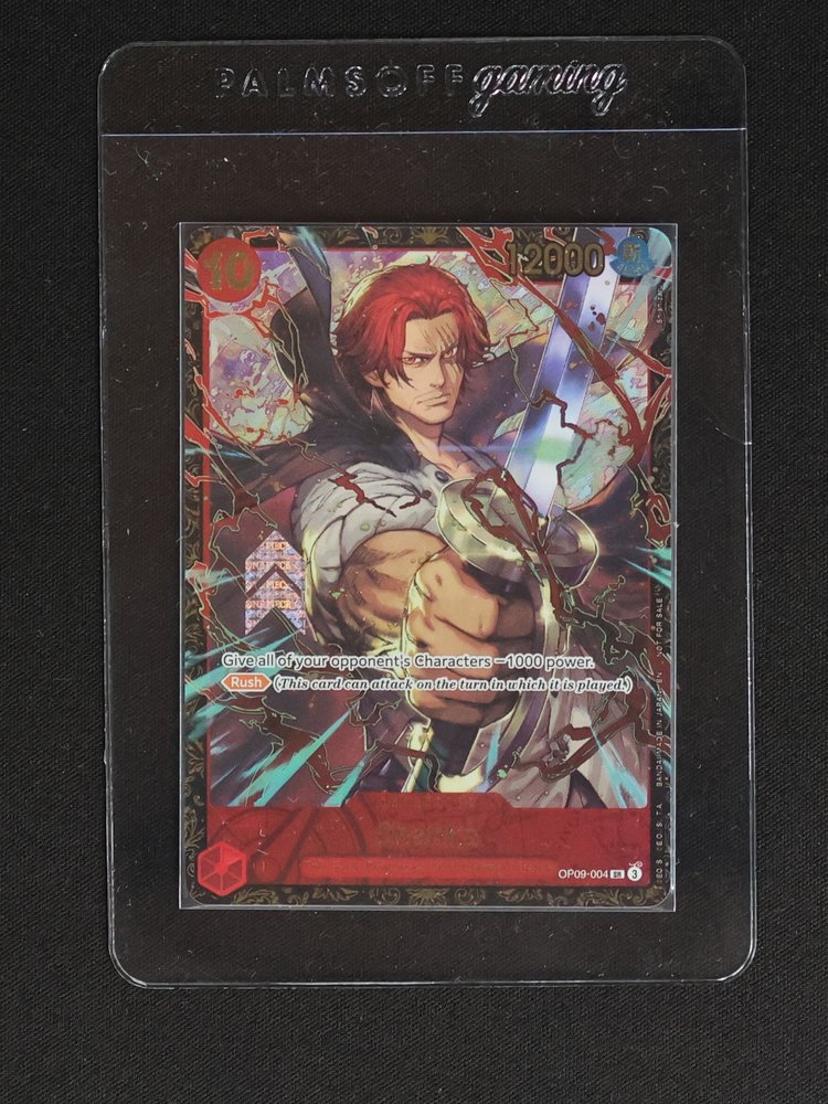 2025 One Piece Card Game OP09-004 Shanks — front