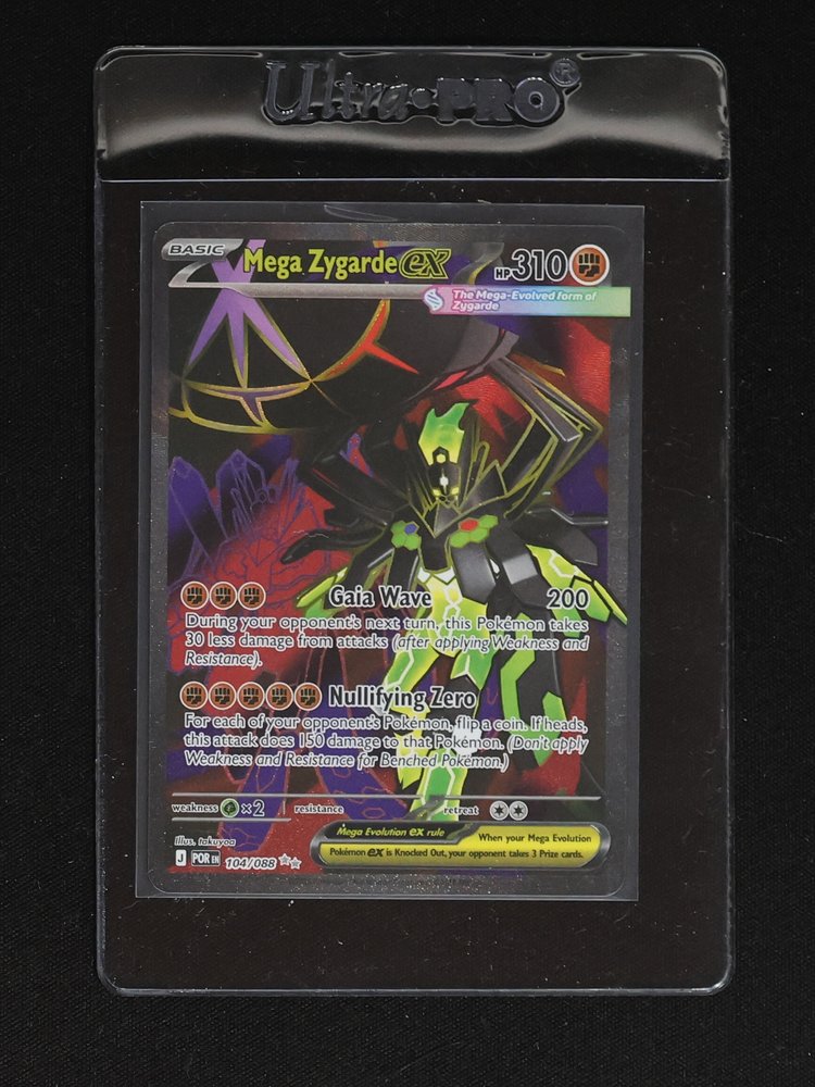 2015 Pokémon TCG Mega Zygarde EX #104 — front