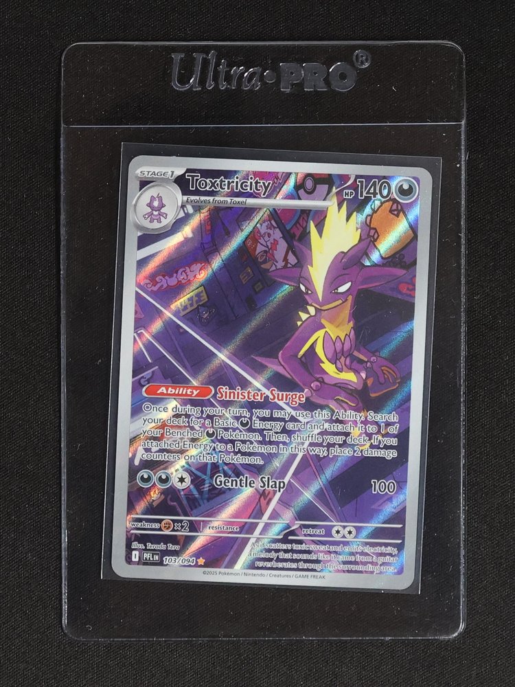 2025 Pokémon PFLN #103 Toxtricity — front
