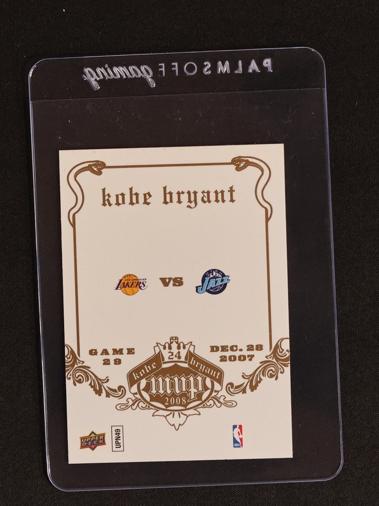 2008 Upper Deck MVP #29 Kobe Bryant — front