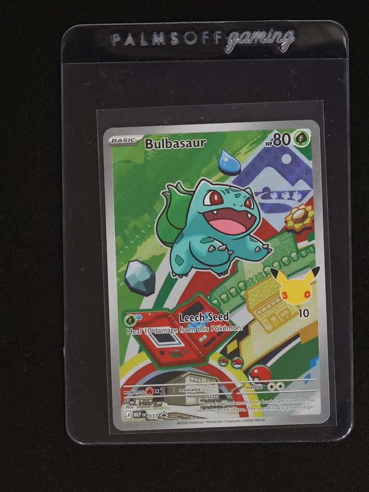 2026 Pokémon MEP #037 Bulbasaur — front