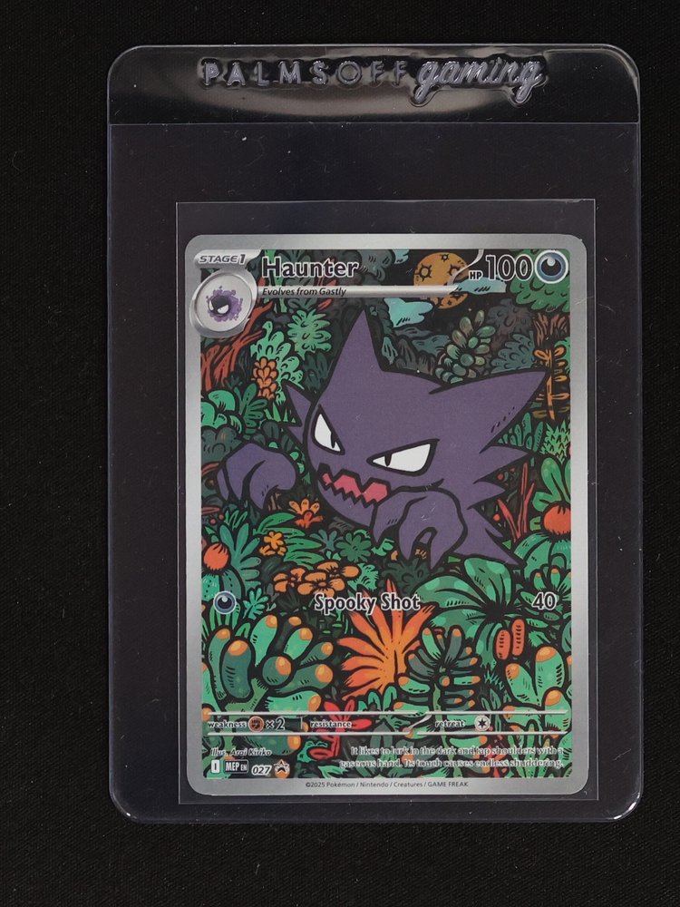 2025 Pokémon #027 Haunter ME: Mega Evolution Promo — front