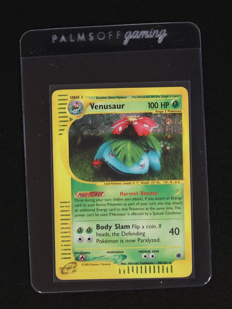 2002 Expedition Base Set #30 Venusaur — front