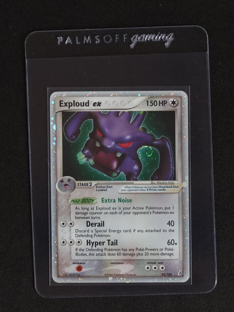 2006 Pokemon EX Crystal Guardians #92 Exploud ex — front