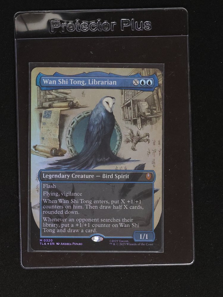 2025 Magic: The Gathering Wan Shi Tong, Librarian #M0320 — front