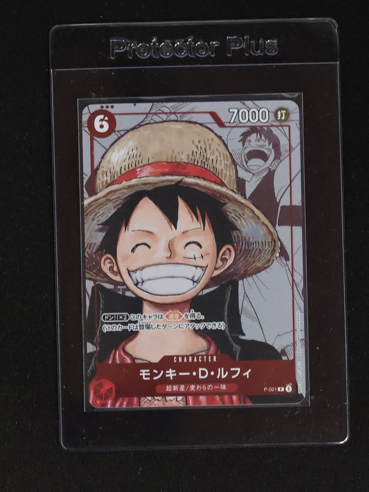 2022 One Piece Card Game P-001 Monkey D. Luffy — front