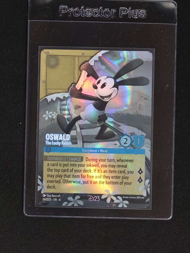 2024 Disney Lorcana #06/D23 Oswald The Lucky Rabbit — front
