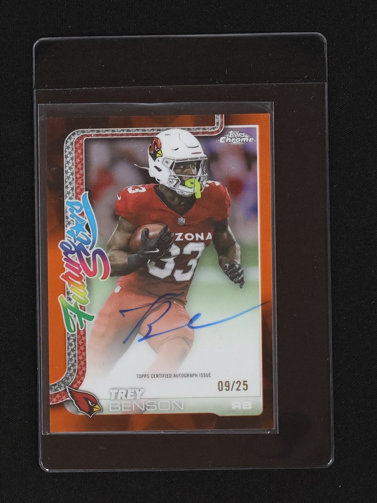 2025 Topps Chrome #BA-TRB Trey Benson — front