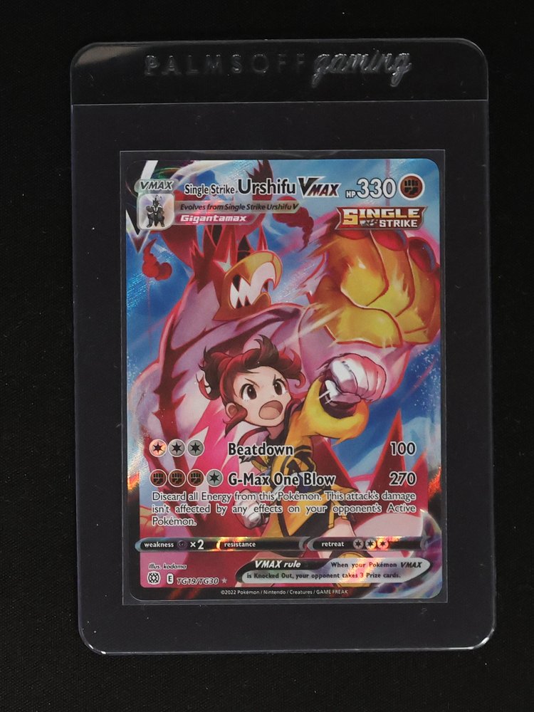 2022 Pokémon TCG Single Strike Urshifu VMAX #TG19 — front