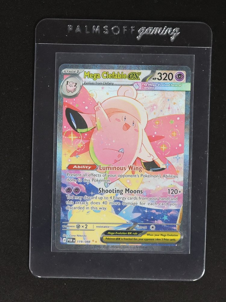 2014 Pokémon Perfect Order #119/088 Mega Clefable ex — front