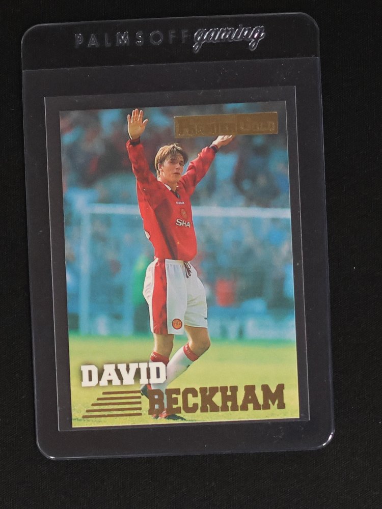 1996 Merlin Premier Gold #92 David Beckham — front