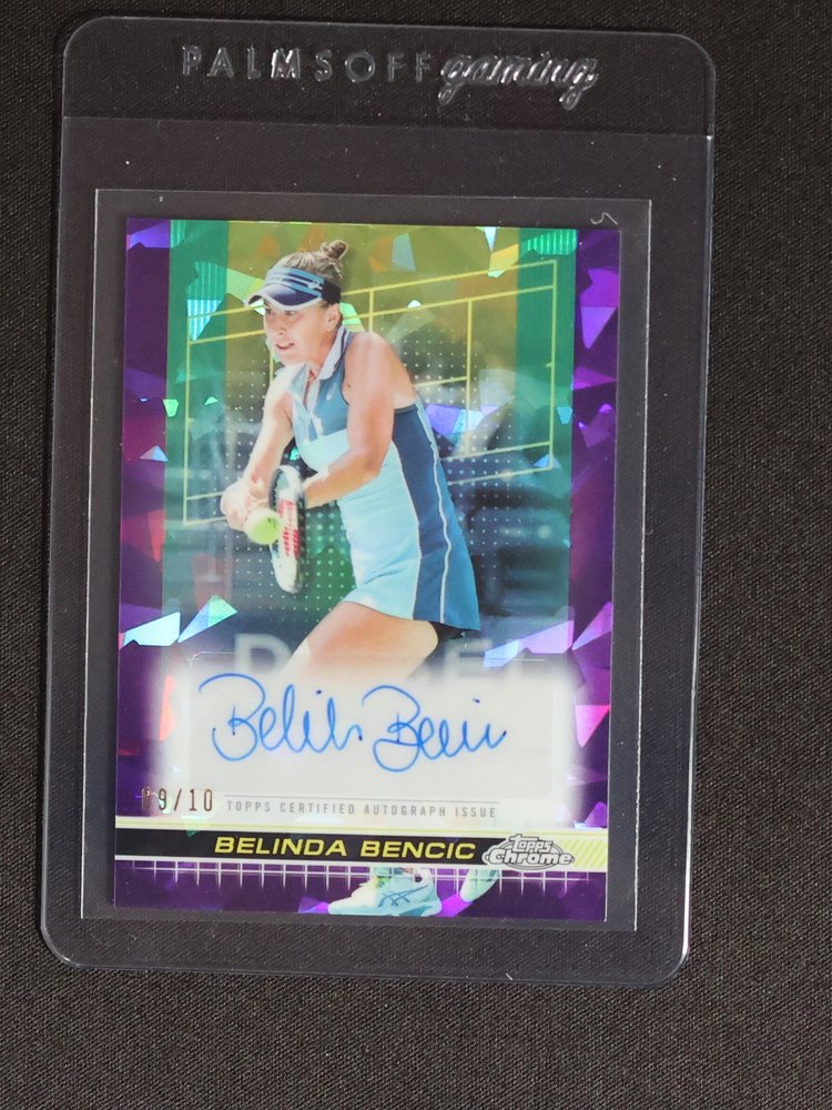 2024 Topps Chrome Tennis #TCA-BBE Belinda Bencic — front