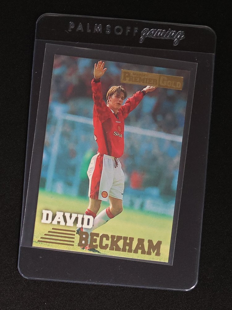 1996 Merlin Premier Gold #92 David Beckham — front
