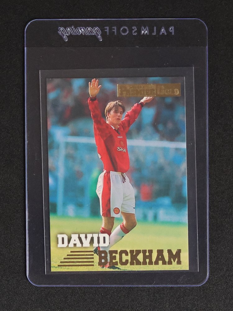 1996 Merlin Premier Gold #92 David Beckham — front