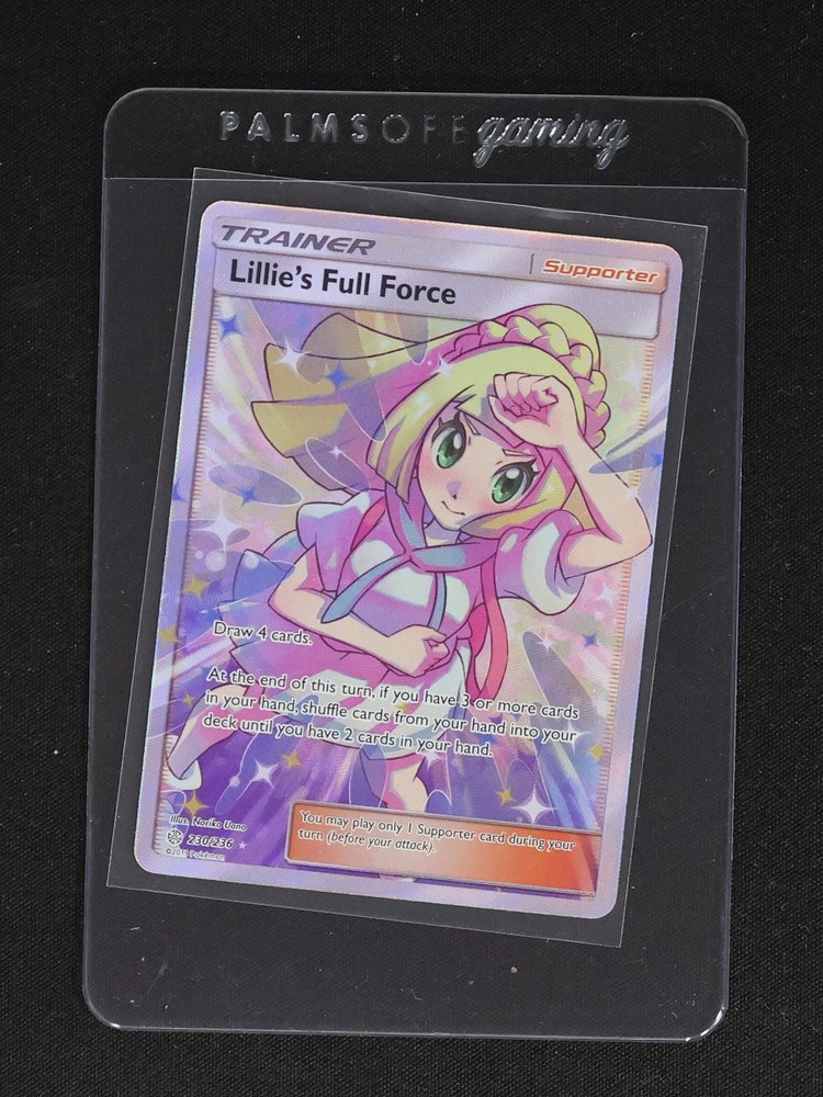 2019 Pokémon Cosmic Eclipse #230 Lillie's Full Force — front