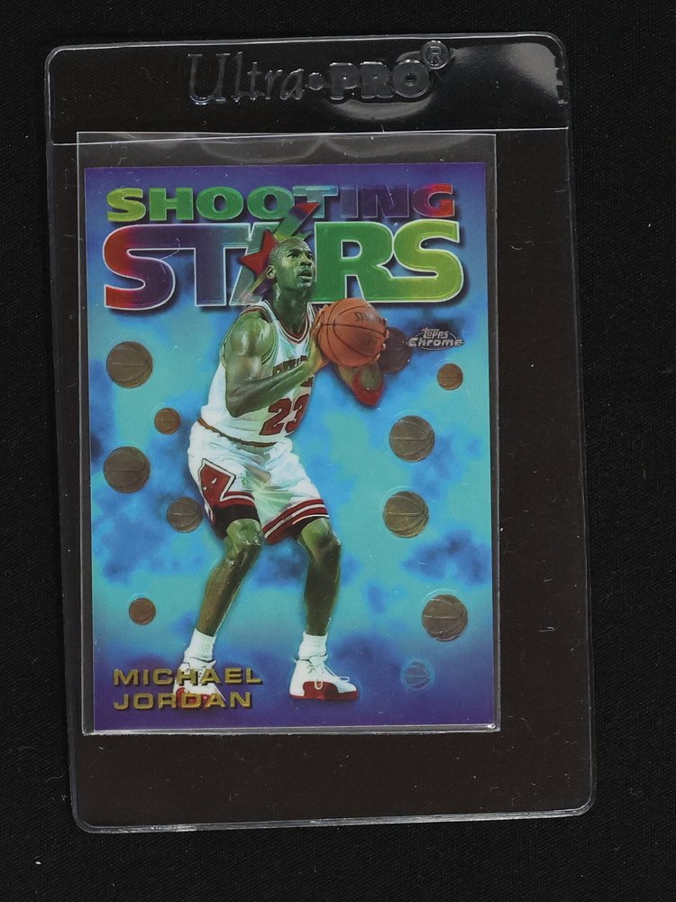1997-98 Topps Chrome #6 Michael Jordan Shooting Stars — front