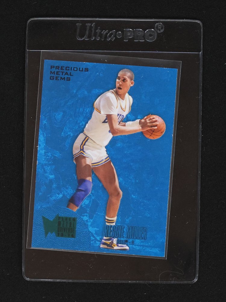 2013-14 Fleer Retro #248 Reggie Miller UCLA Bruins Metal — front