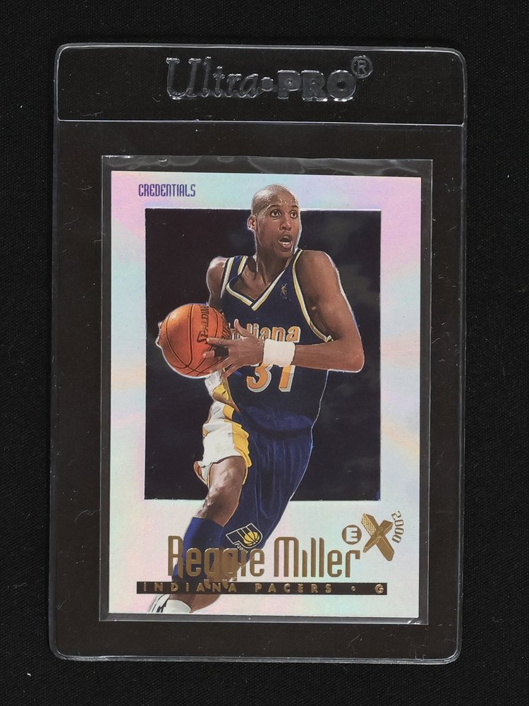 1996-97 Skybox E-X 2000 #27 Reggie Miller — front