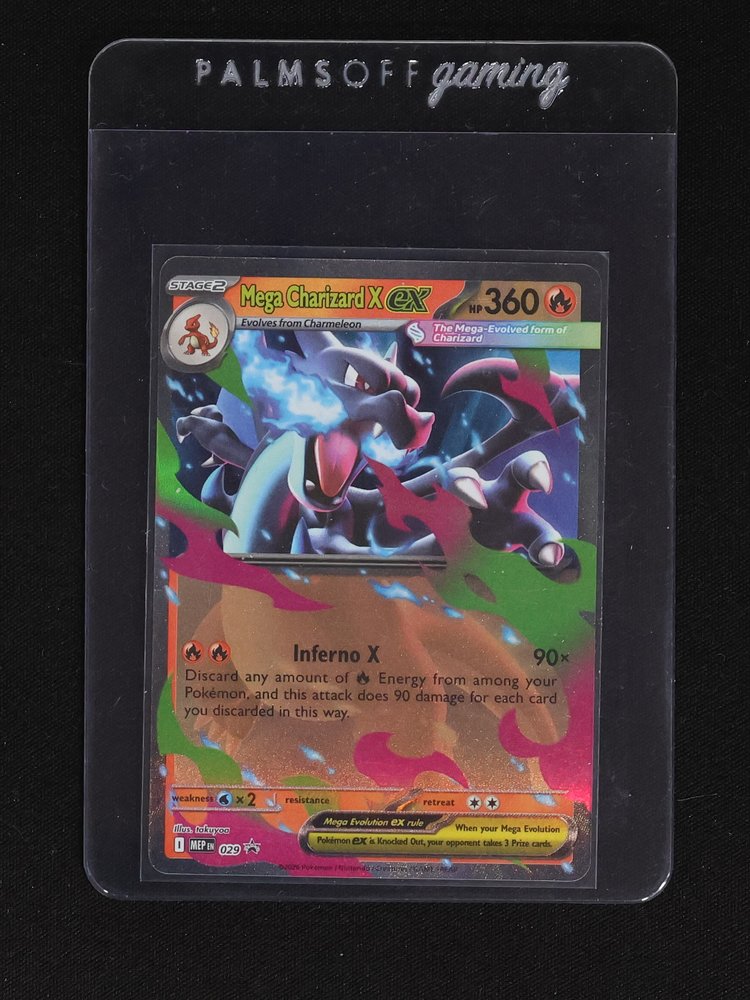 2013 Pokémon Black Star Promo #029 Mega Charizard X ex — front