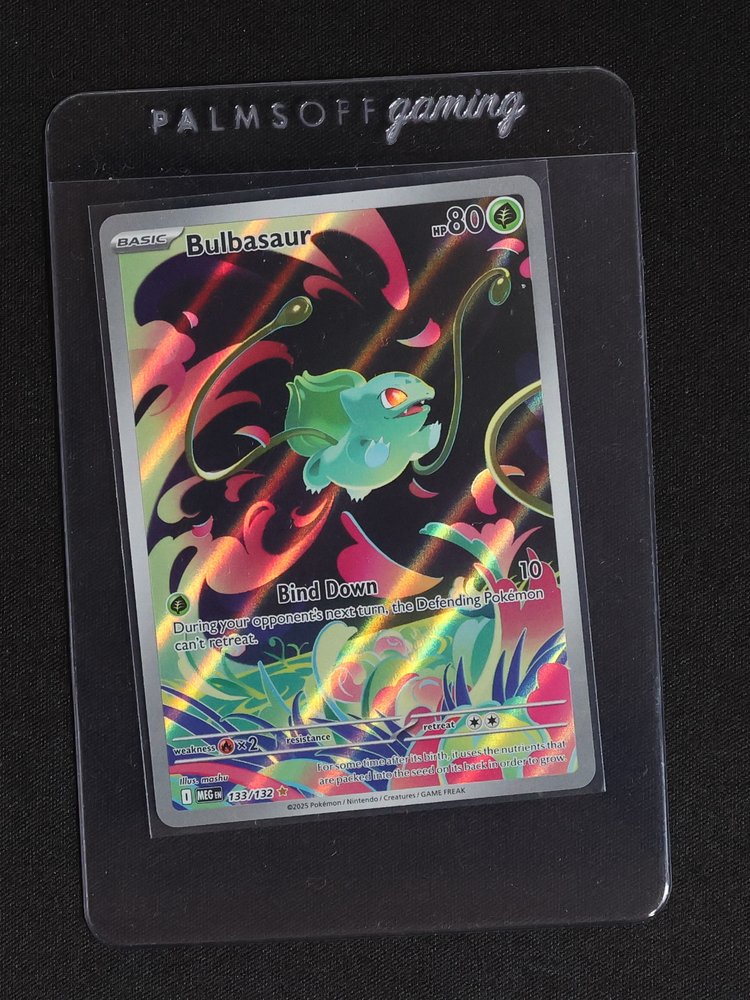 2025 Pokémon MEG EN #133 Bulbasaur — front