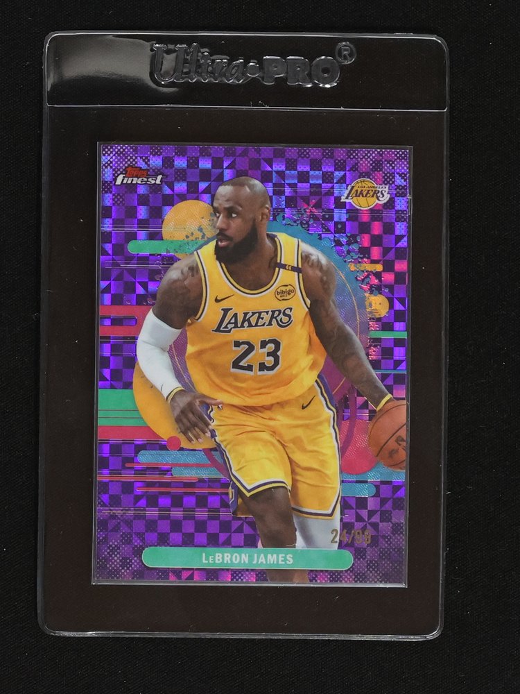 2025-26 Topps Finest #79 LeBron James — front