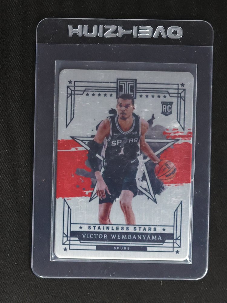 2023-24 Panini Impeccable Stainless Stars #1 Victor Wembanyama — front